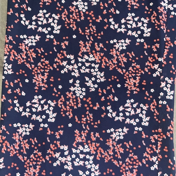 Michael Michael Kors Size 14 Floral-Print Wide-Leg Pleated Pants - Picture 5 of 5